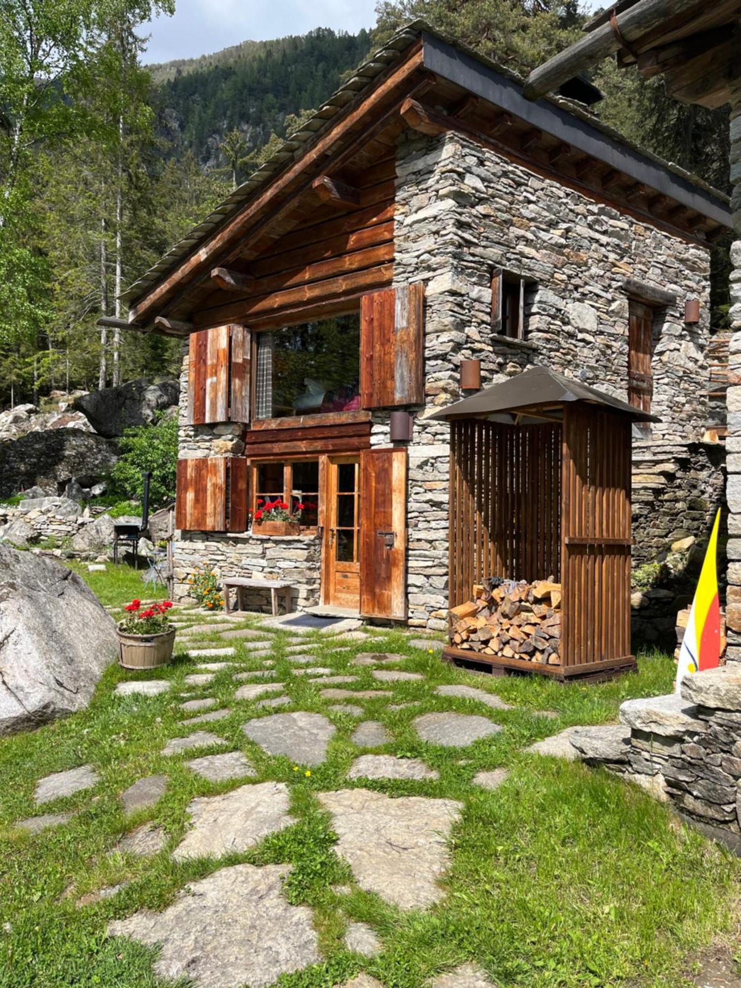Resalbert Chalet Chiavenna Dış mekan fotoğraf